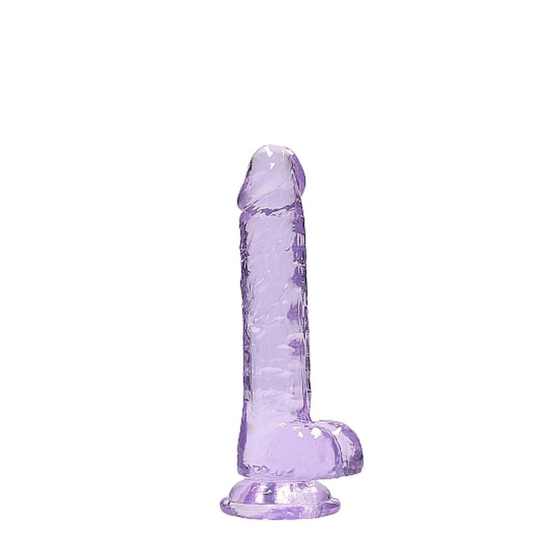 Dildo z przyssawką penis realistyczny żylasty 19cm